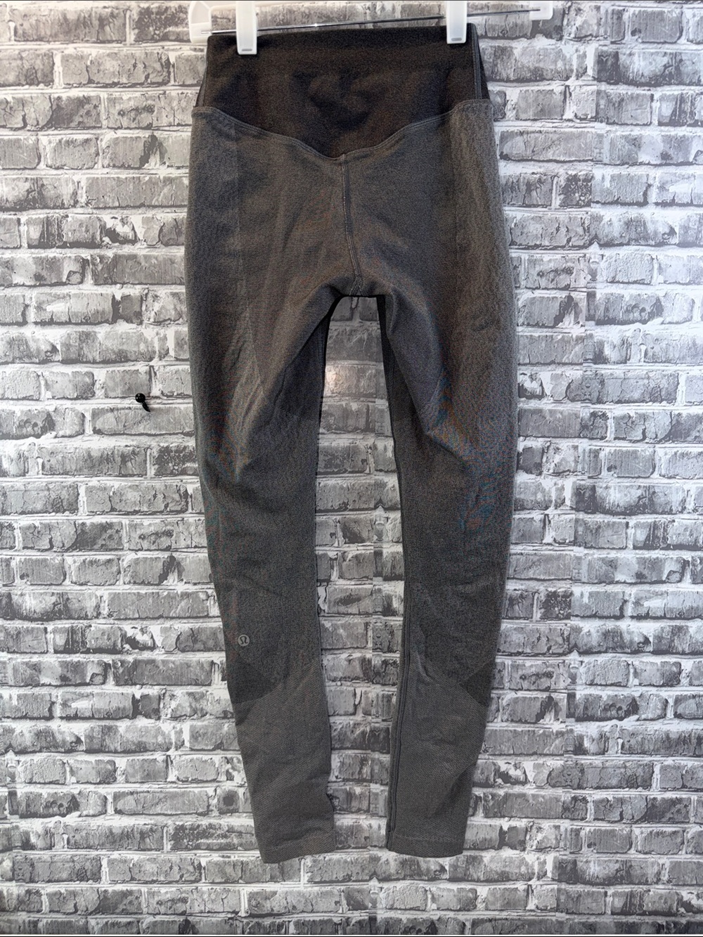 lululemon athletica Dark Gray High-Waist Athletic Leggings